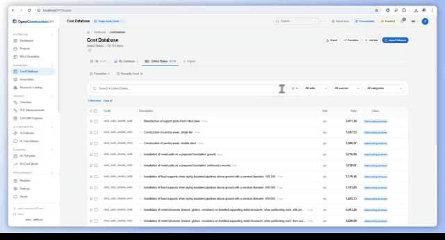 OpenConstructionERP screenshot 13