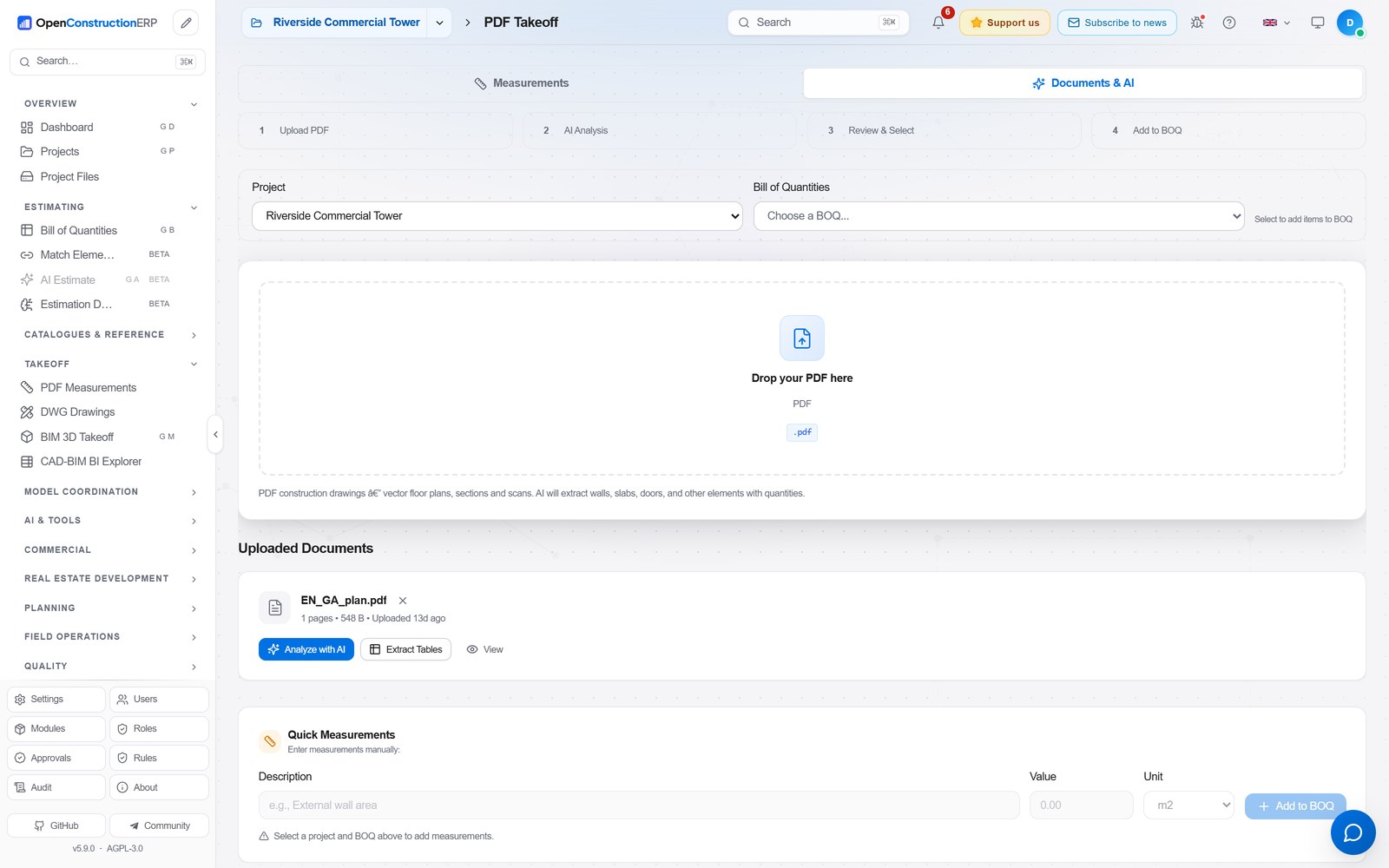 OpenConstructionERP screenshot 20