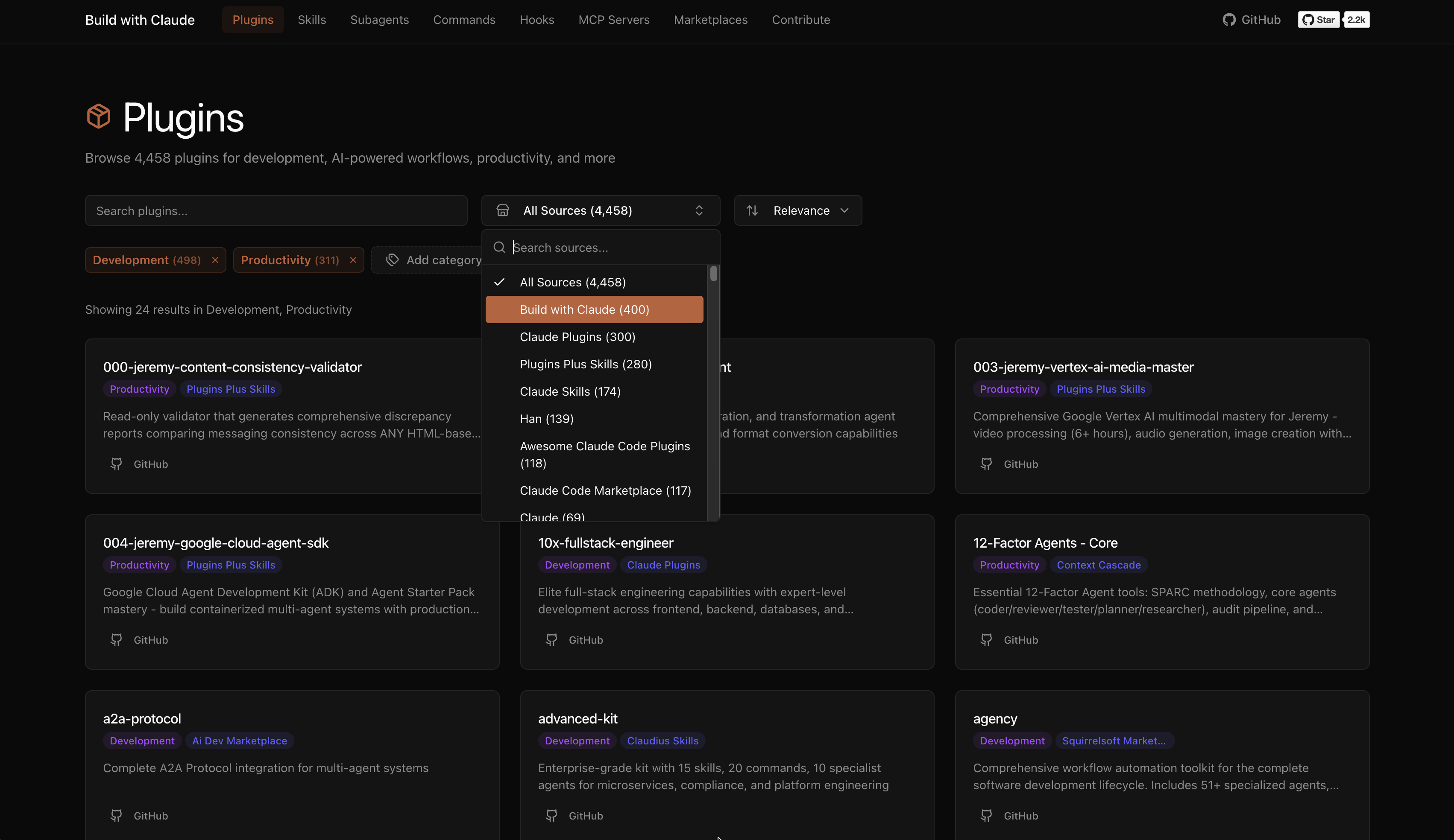 buildwithclaude screenshot 2