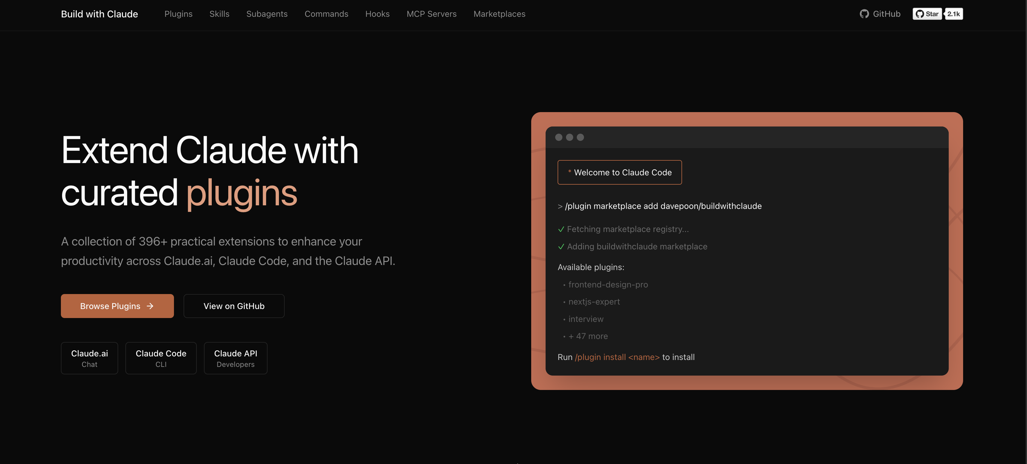 buildwithclaude screenshot 1
