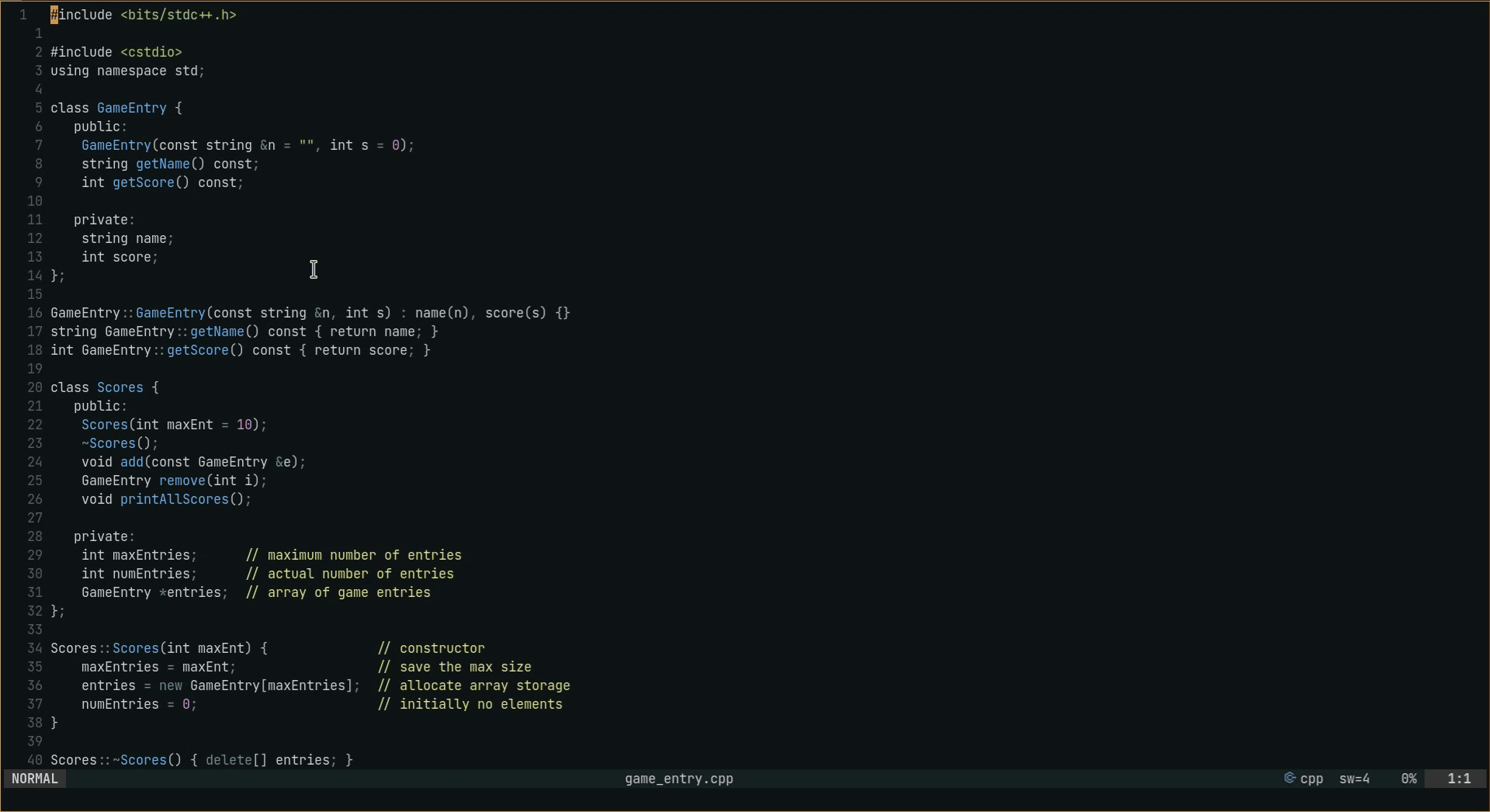 clangd_extensions.nvim screenshot 2