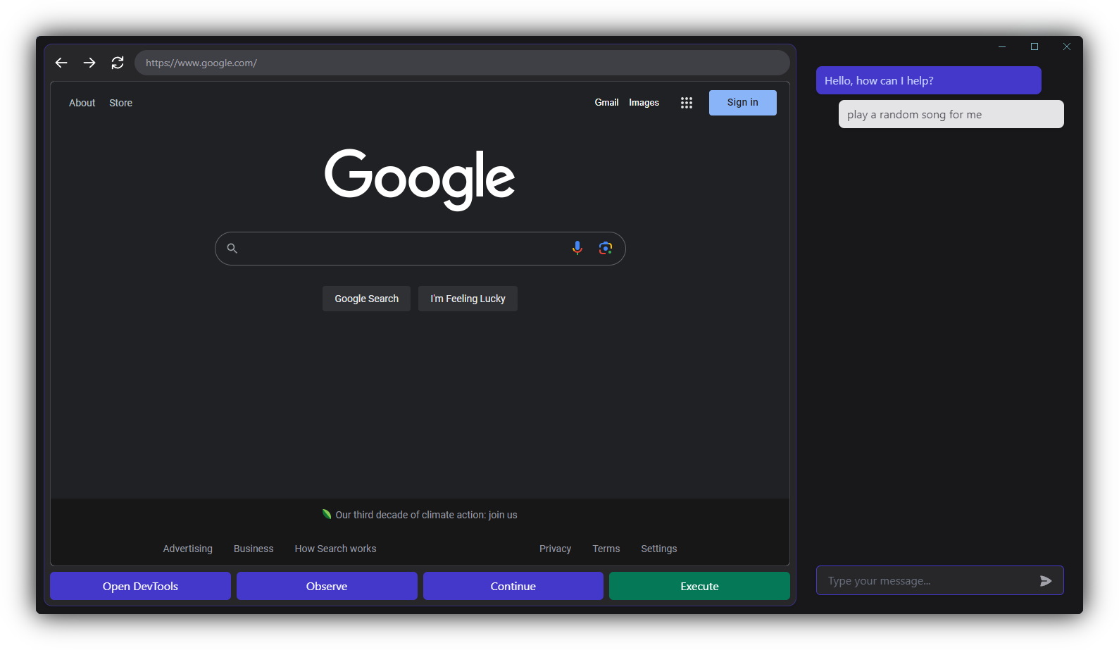GPT-4V-Act screenshot 1