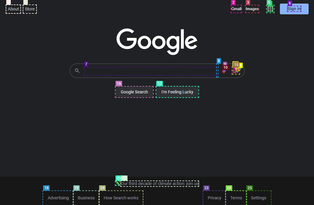 GPT-4V-Act screenshot 2
