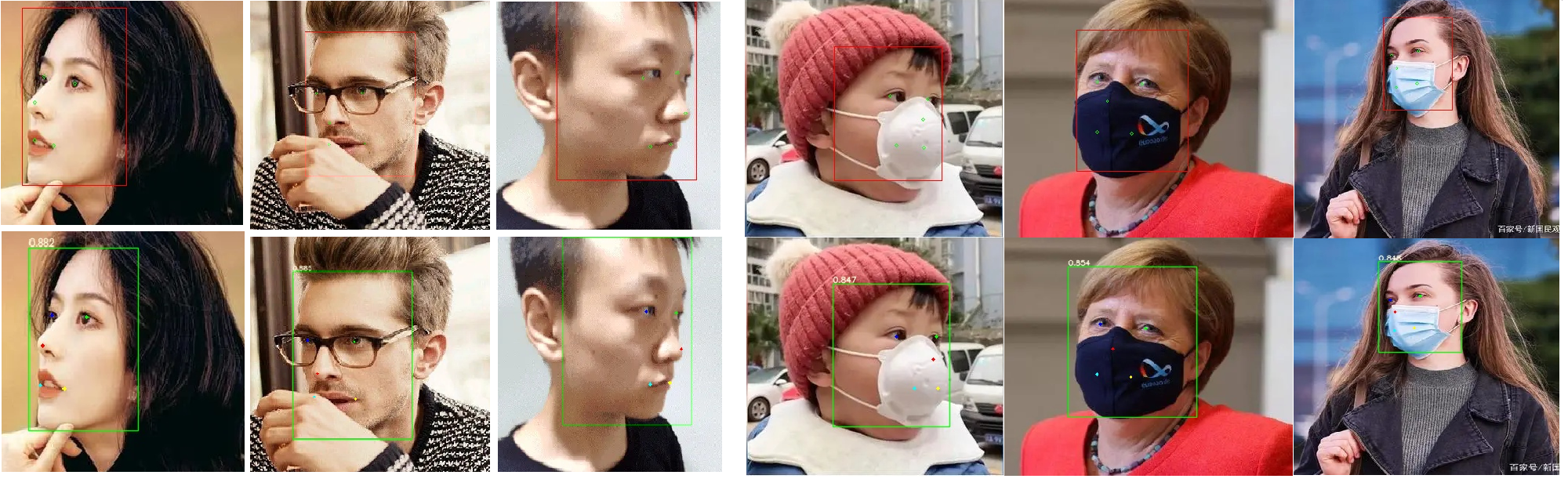 yolov5-face screenshot 2