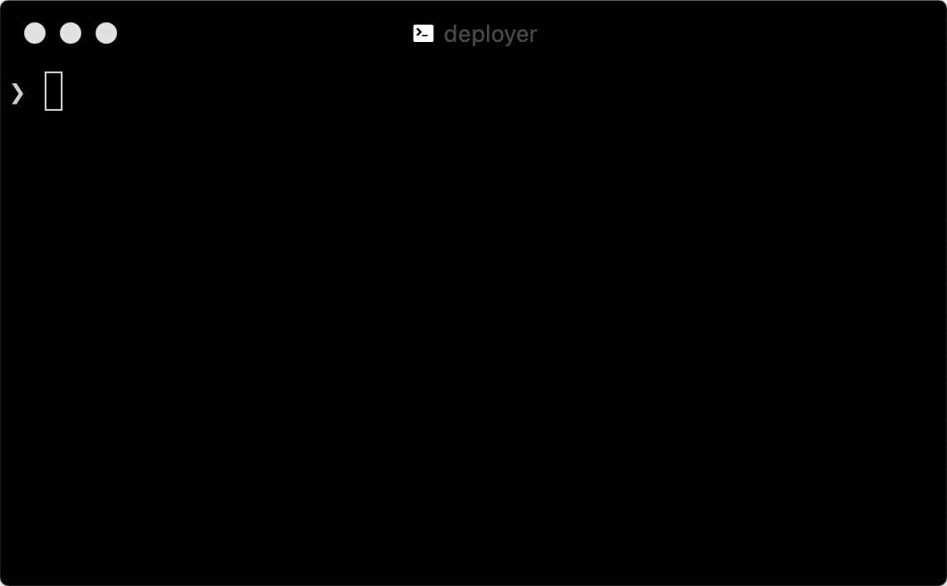 deployer screenshot 1
