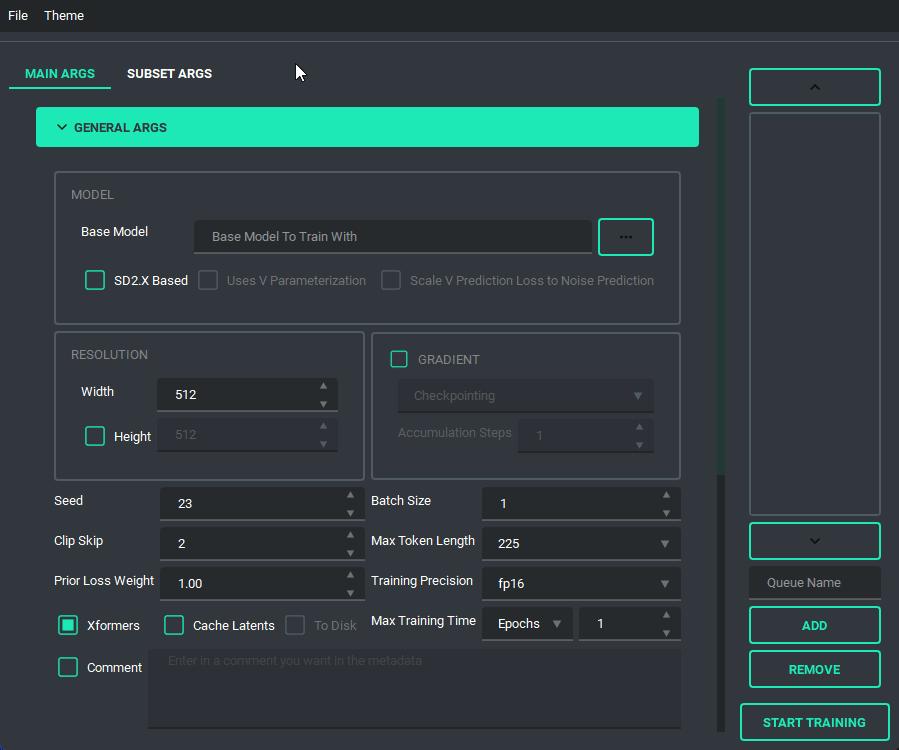 LoRA_Easy_Training_Scripts screenshot 6