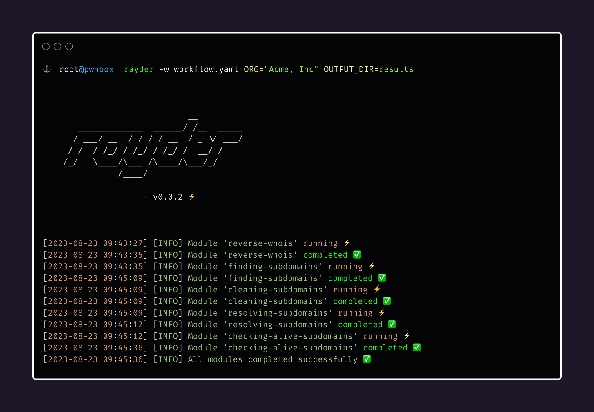 rayder screenshot 1