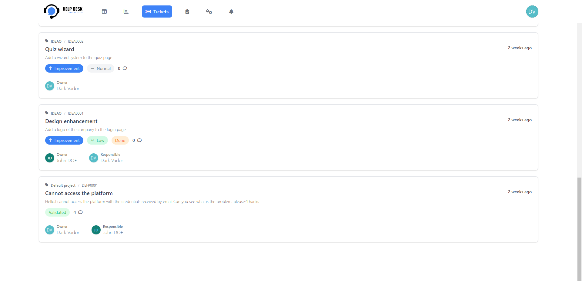 help-desk screenshot 3