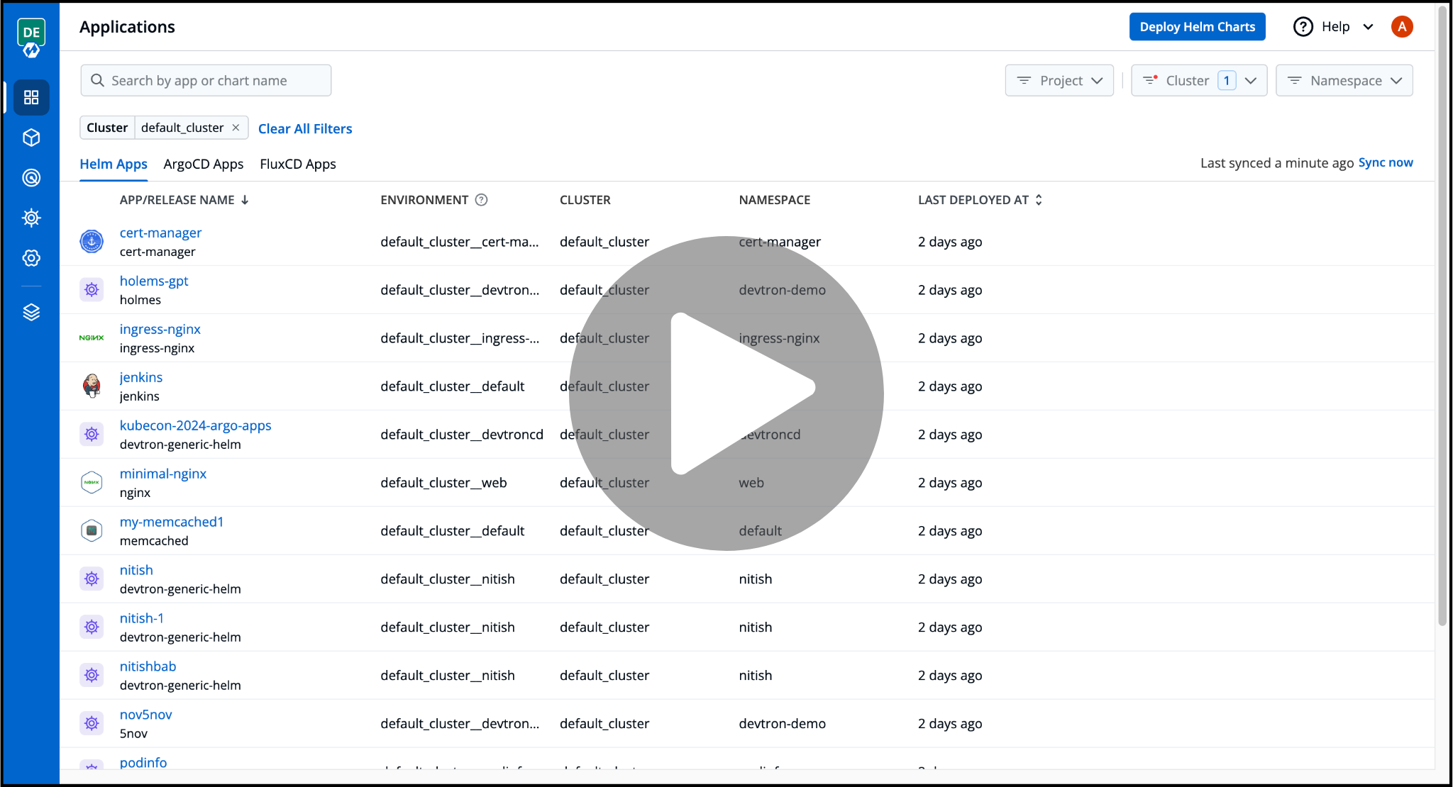 devtron screenshot 2
