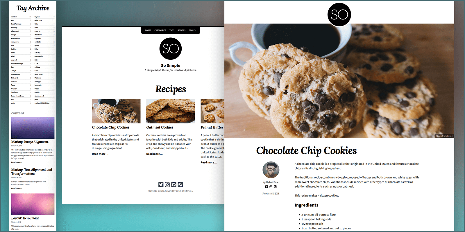 so-simple-theme screenshot 1
