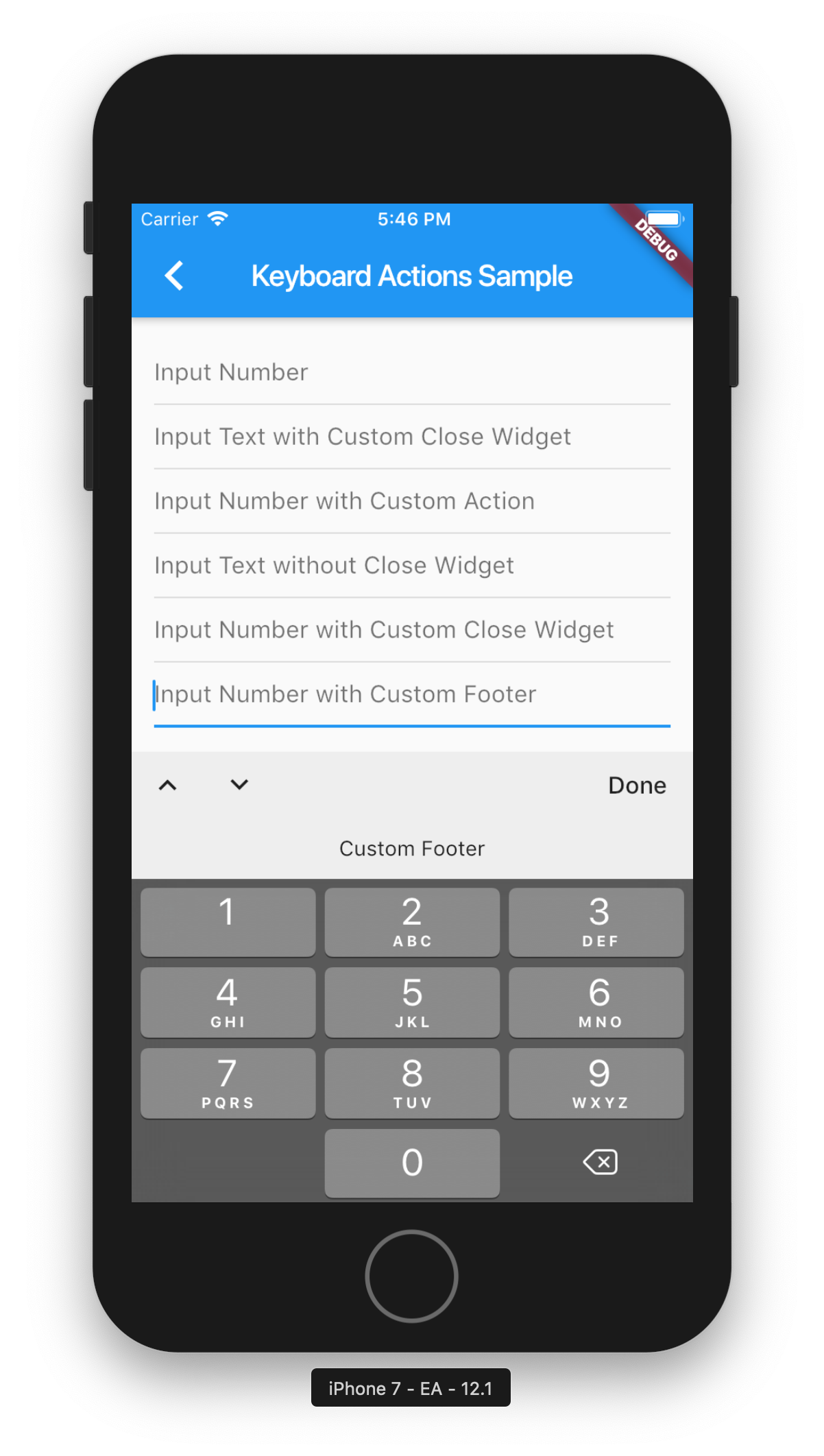 flutter_keyboard_actions screenshot 2