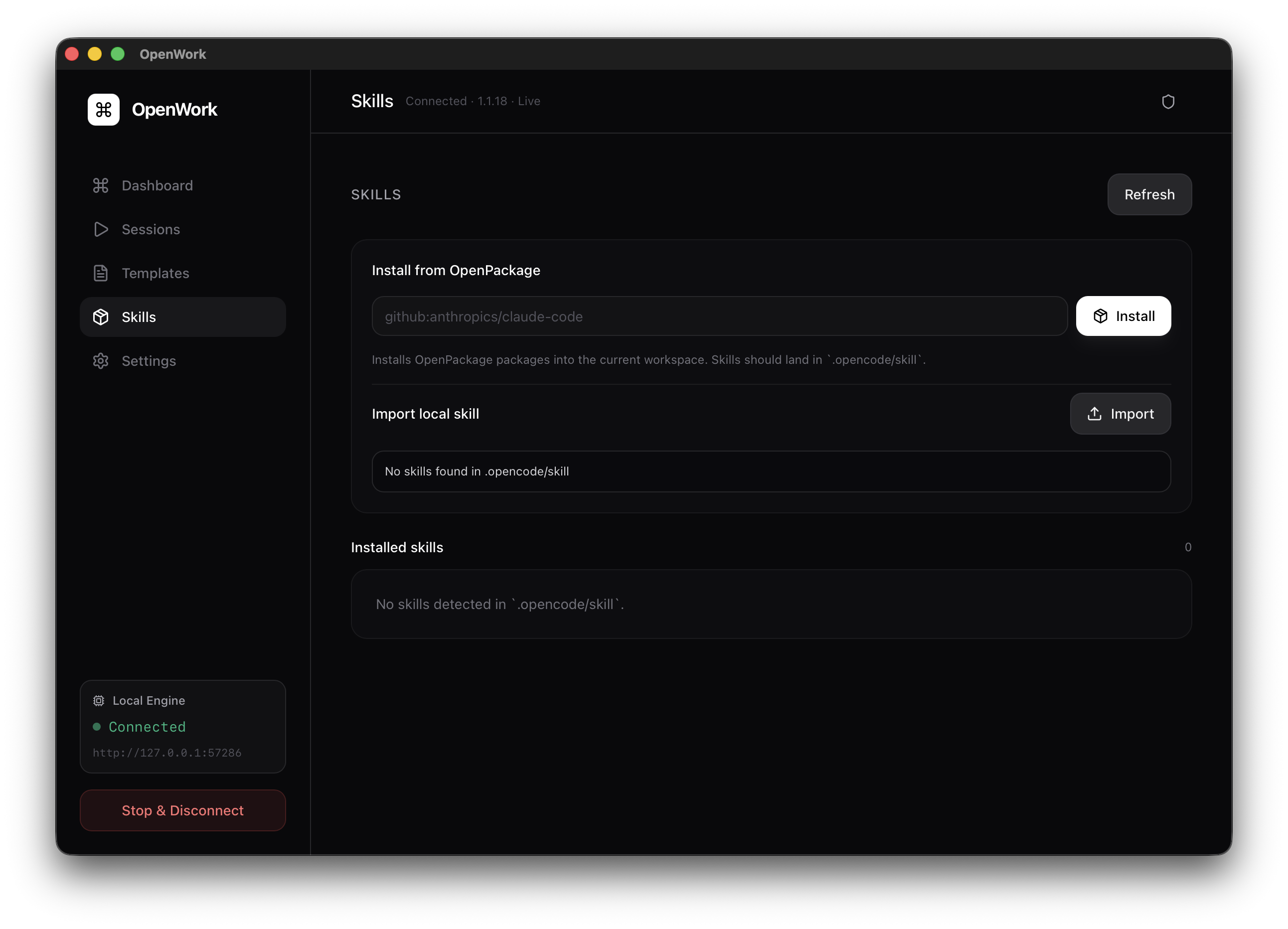 openwork screenshot 2