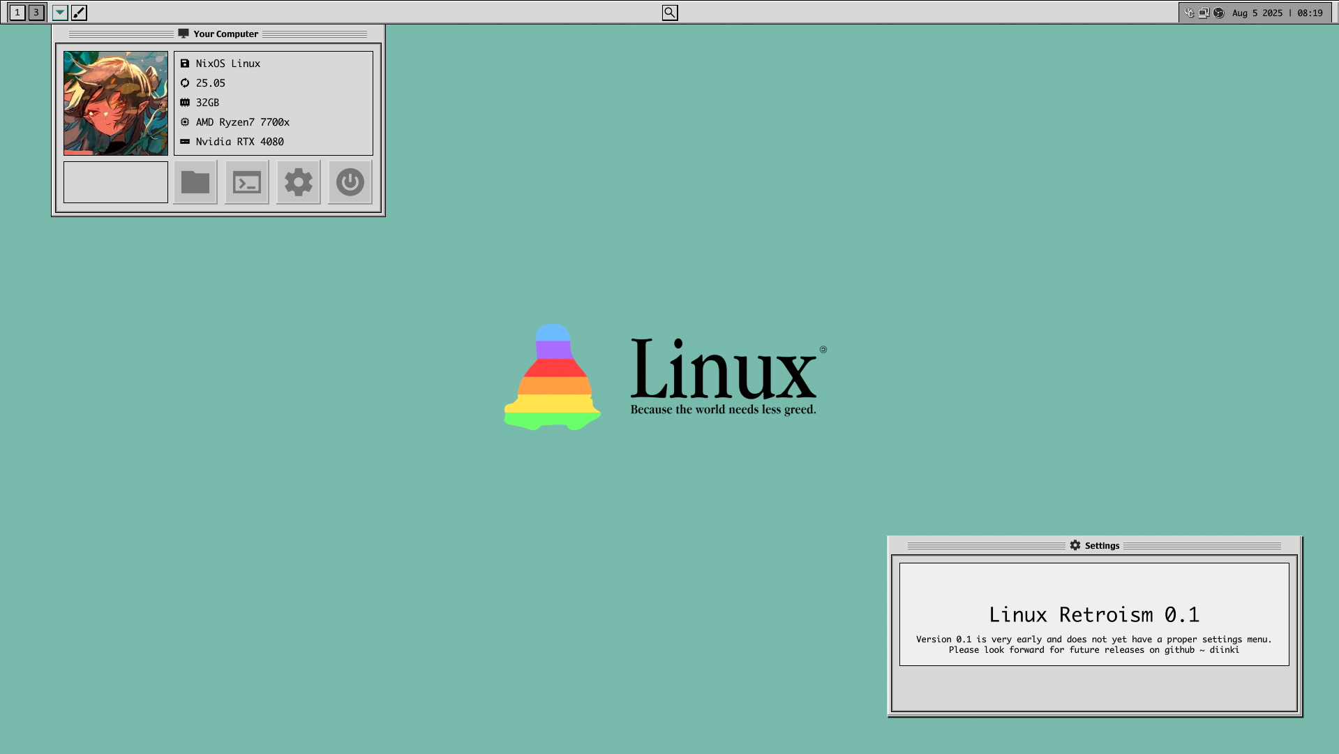 linux-retroism screenshot 2