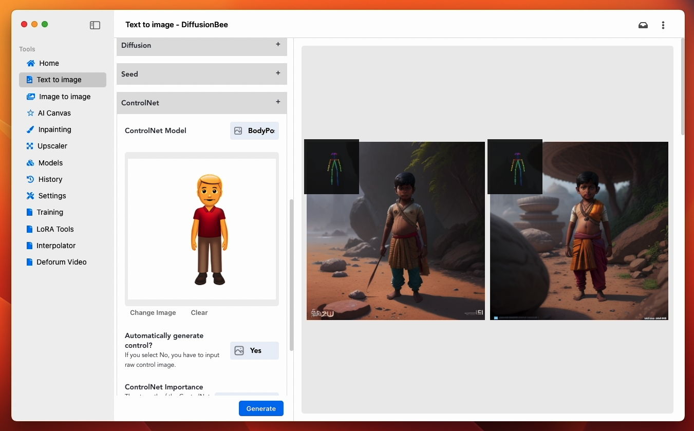 diffusionbee-stable-diffusion-ui screenshot 10