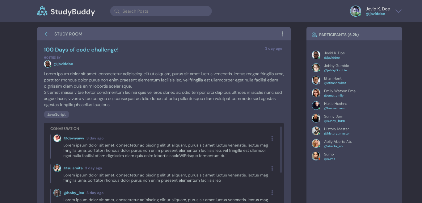 StudyBud screenshot 2