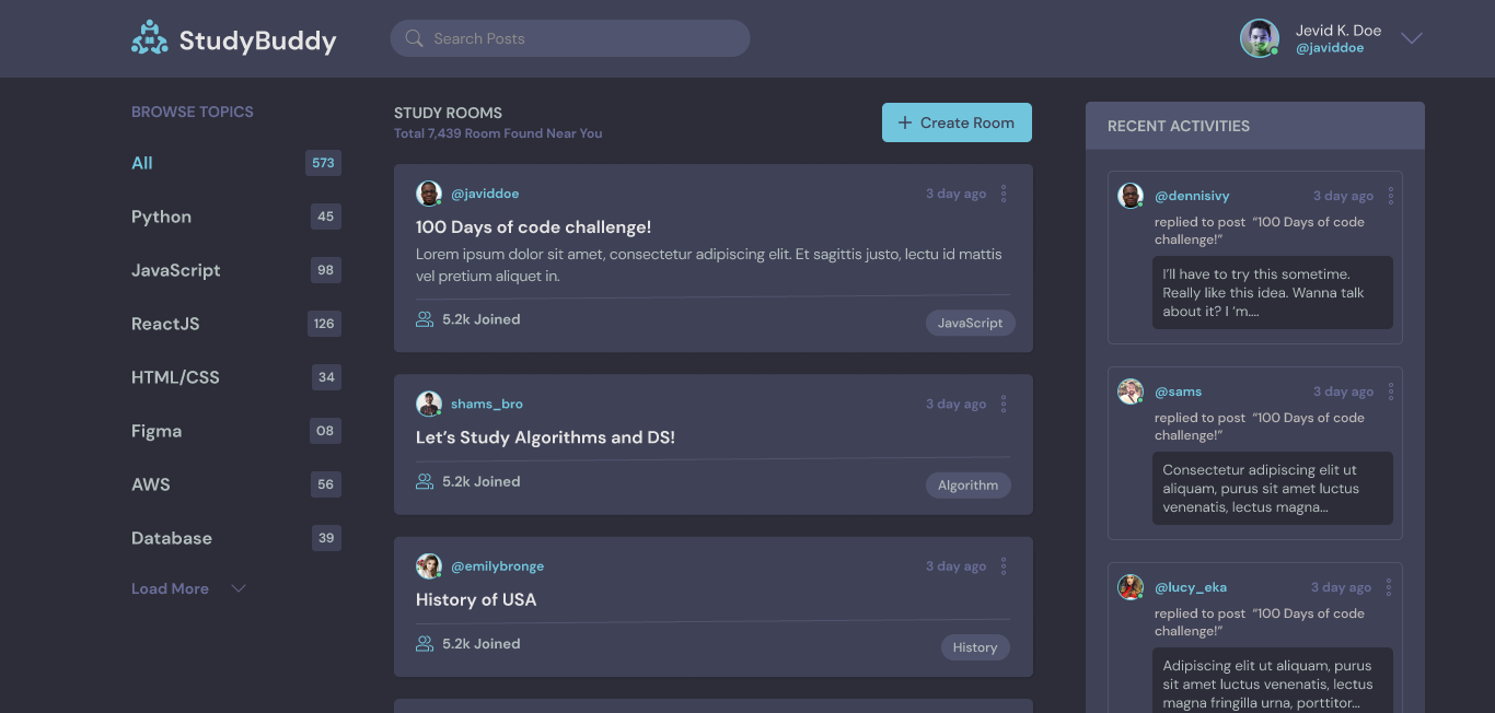 StudyBud screenshot 1
