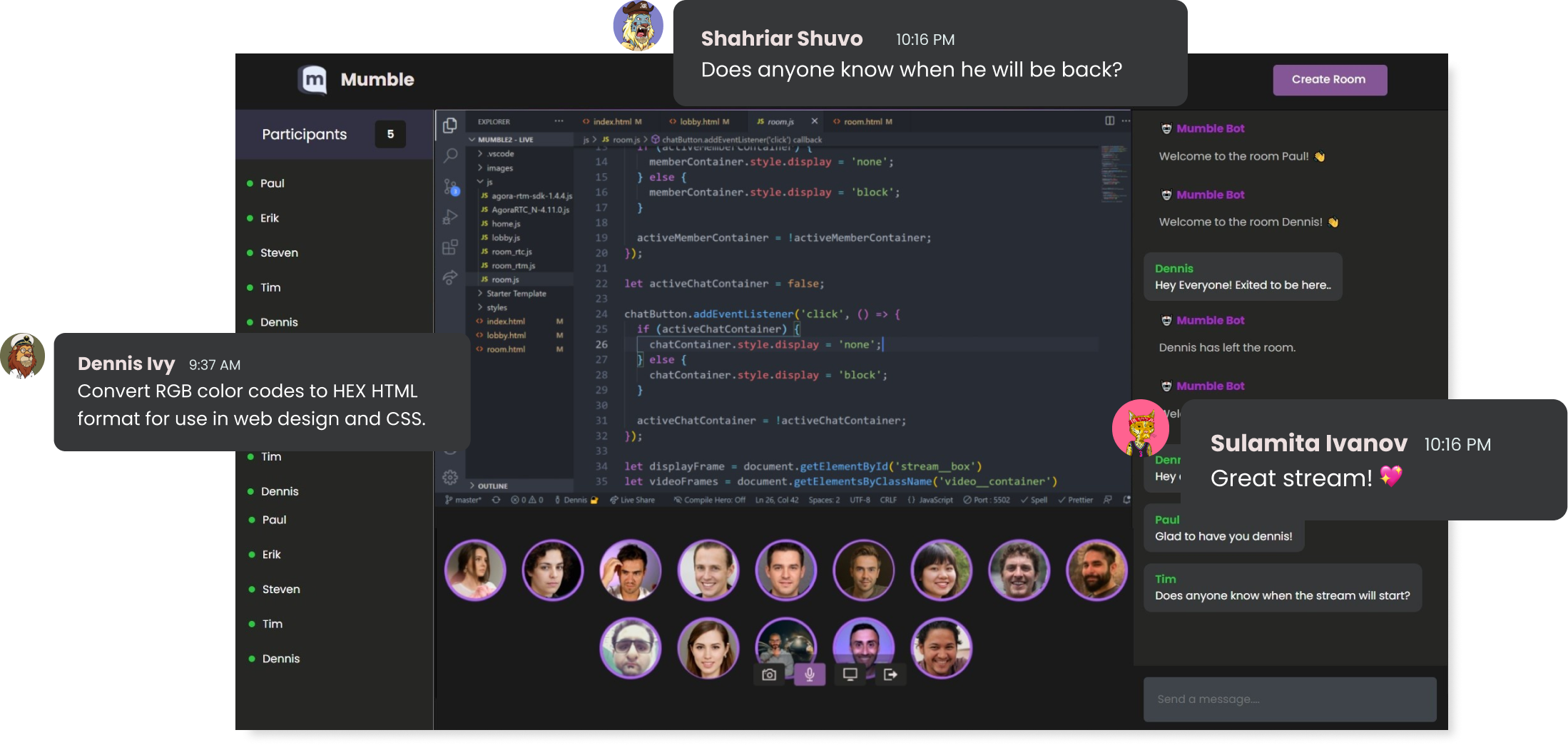 mumble2 screenshot 1