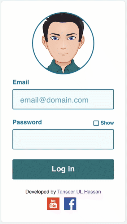 loginform screenshot 5