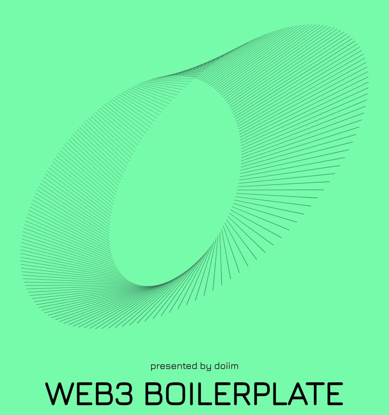 web3-boilerplate screenshot 1