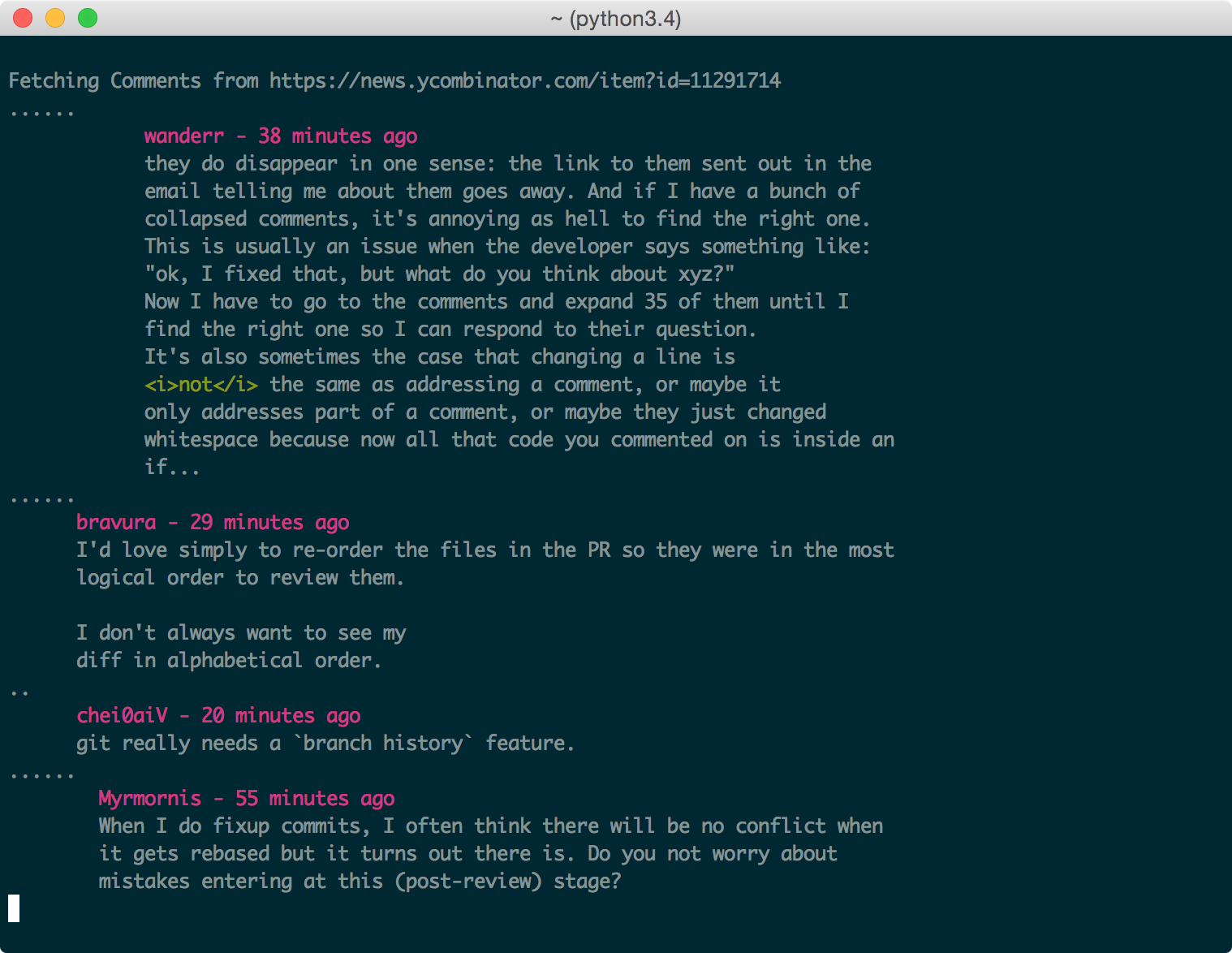 haxor-news screenshot 14