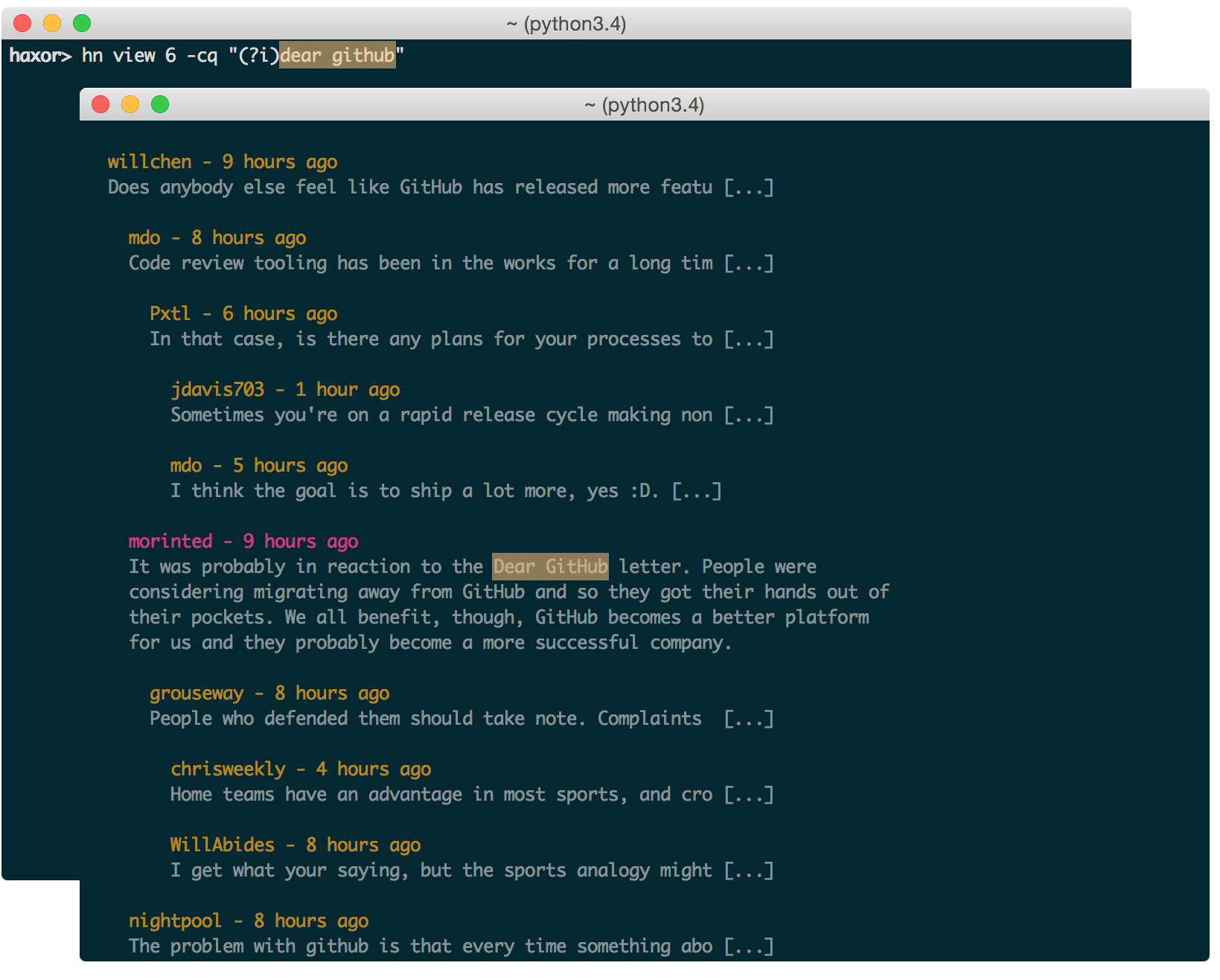 haxor-news screenshot 13