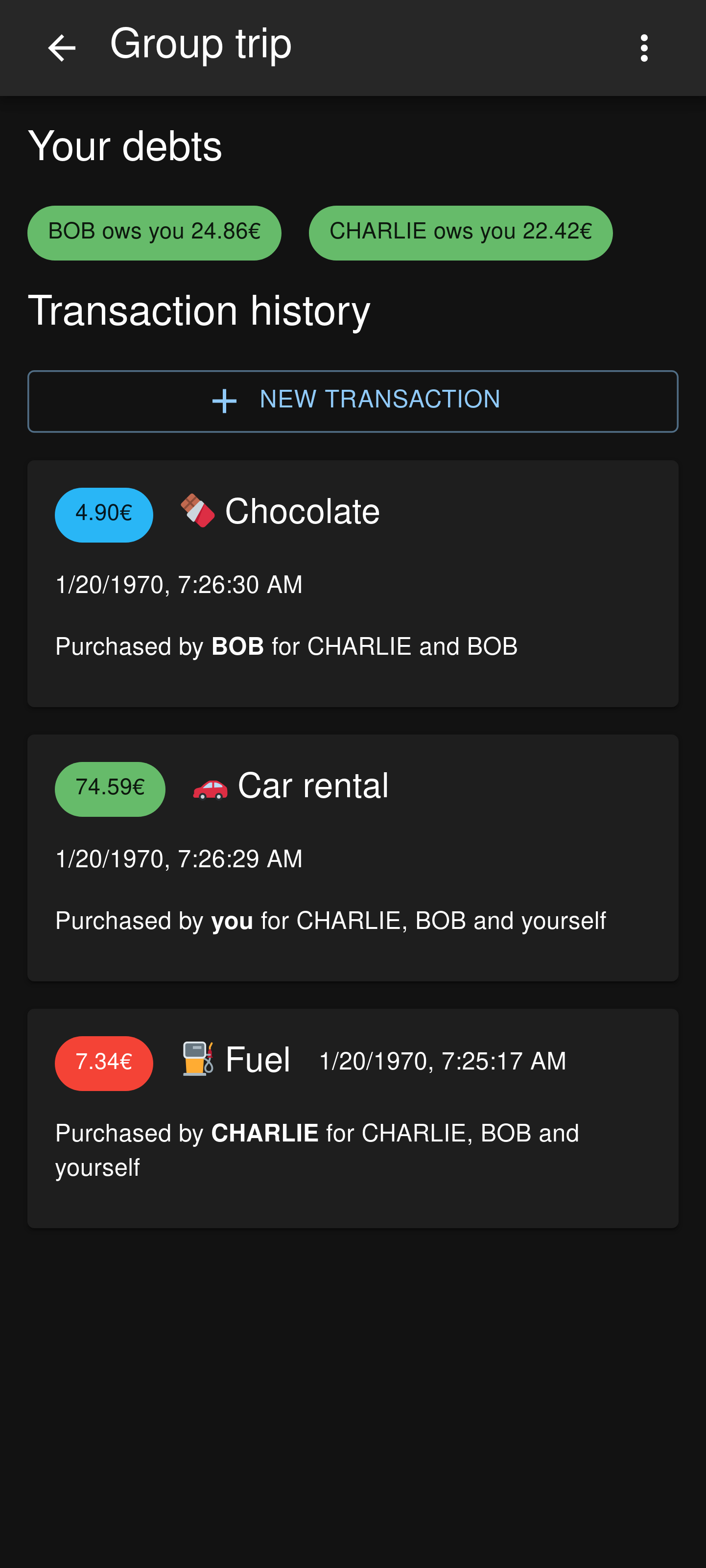 money-balancer screenshot 1