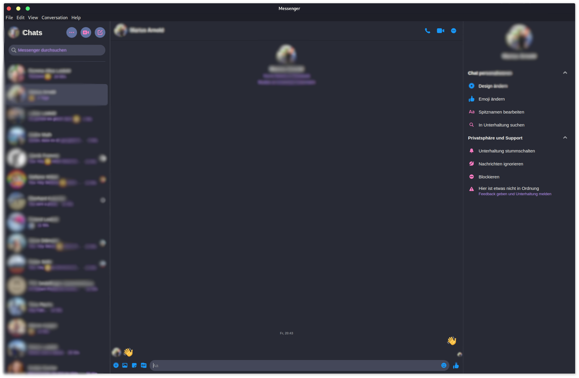 caprine-messenger screenshot 1