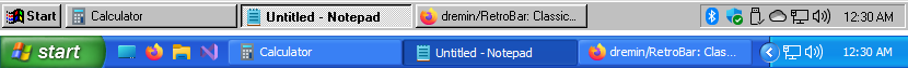 RetroBar screenshot 1
