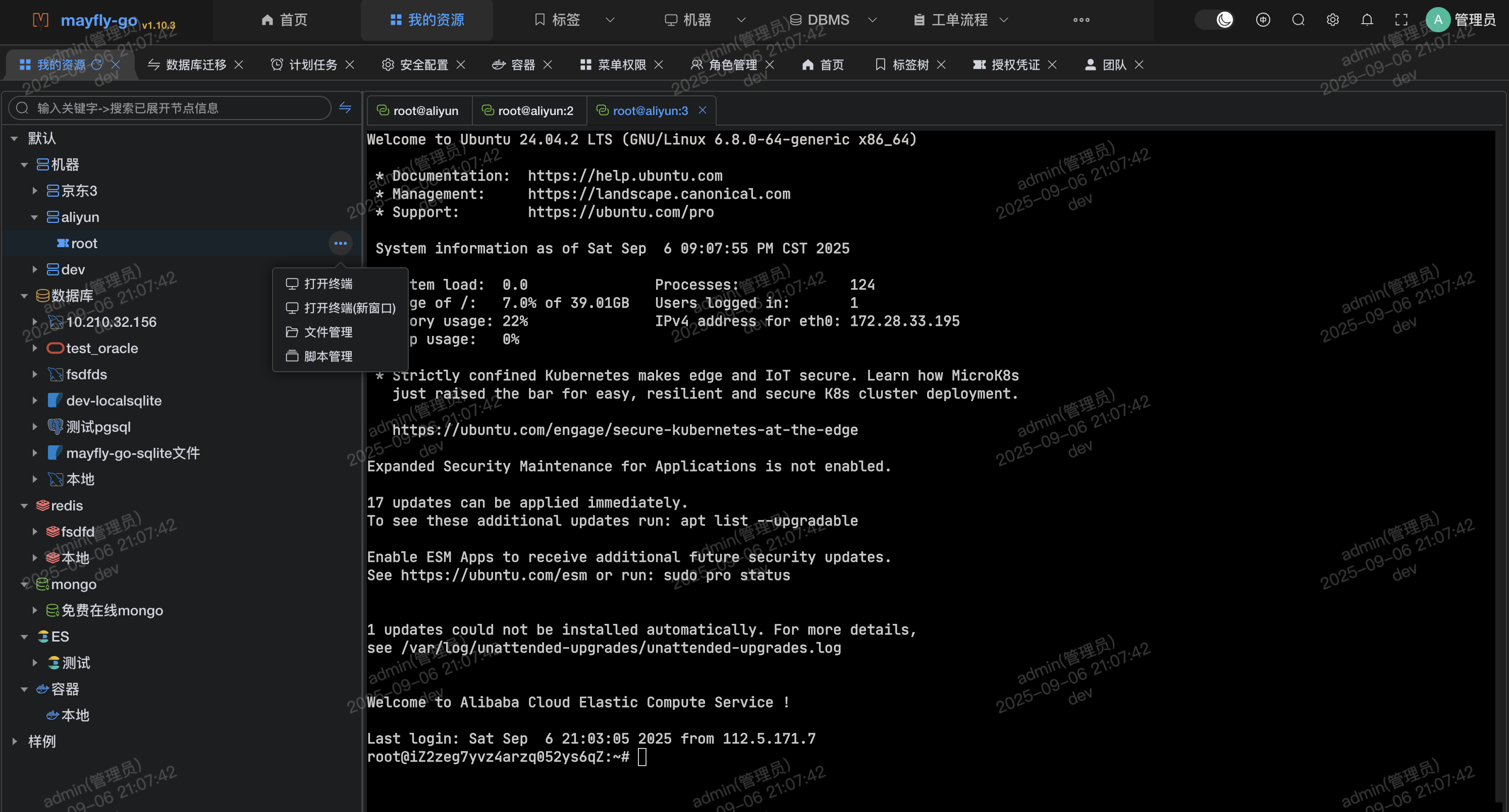mayfly-go screenshot 3