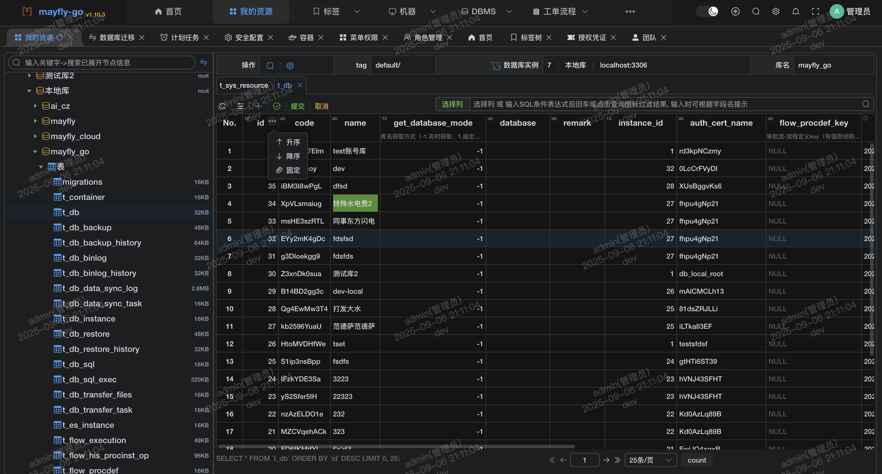 mayfly-go screenshot 7