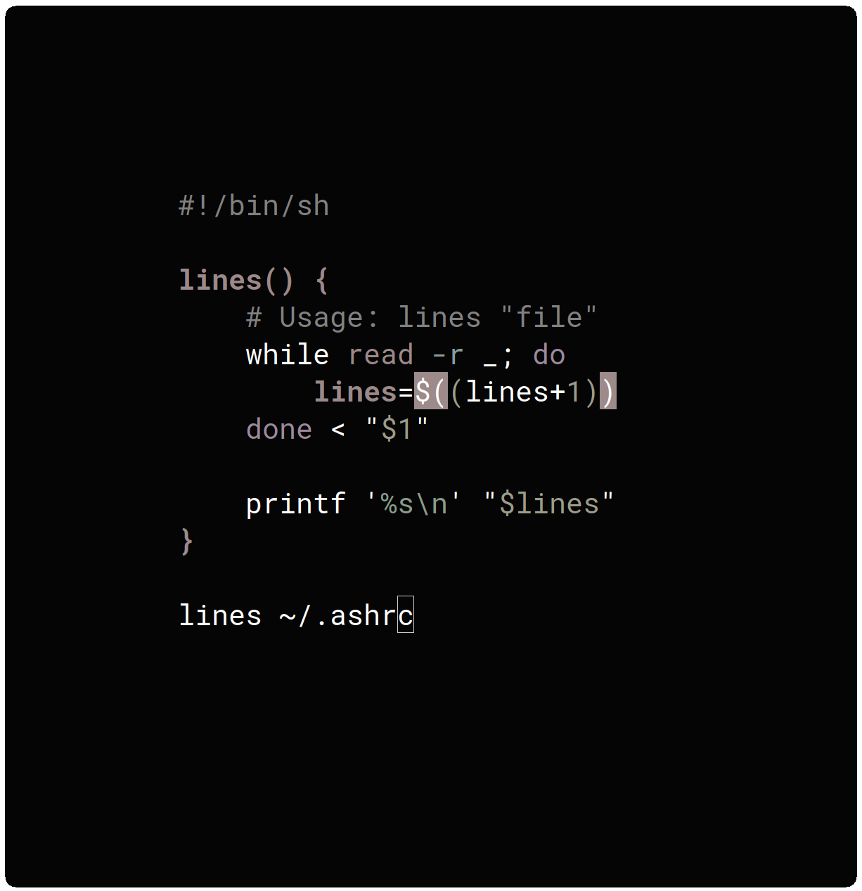 pure-sh-bible screenshot 1