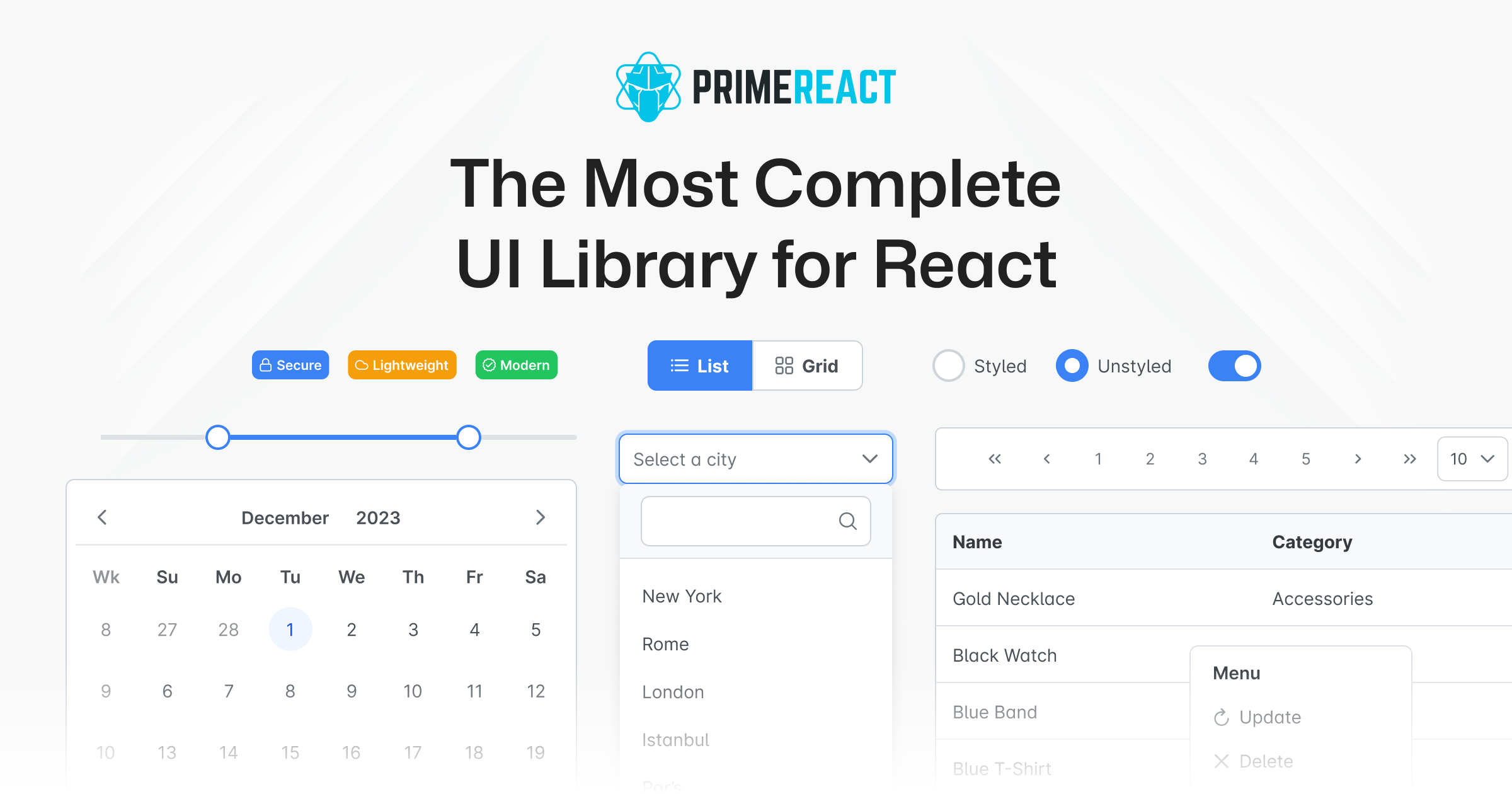 primereact screenshot 1