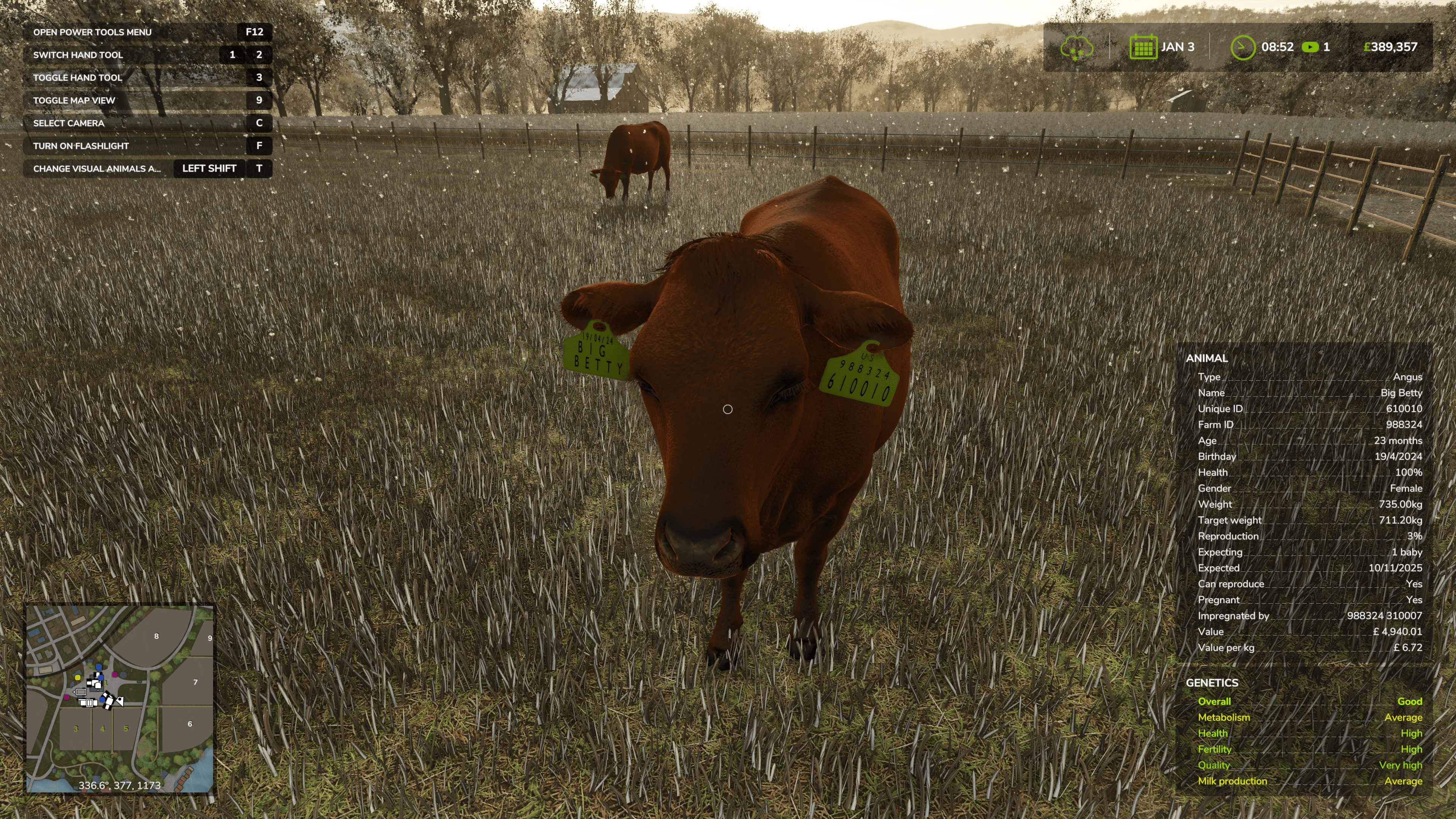 FS25_RealisticLivestock screenshot 1