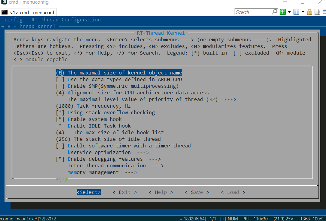 rt-thread screenshot 3