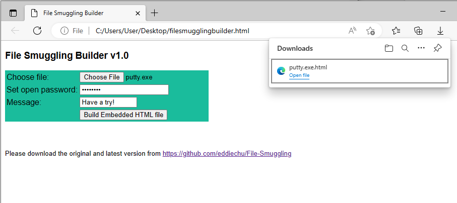 File-Smuggling screenshot 2