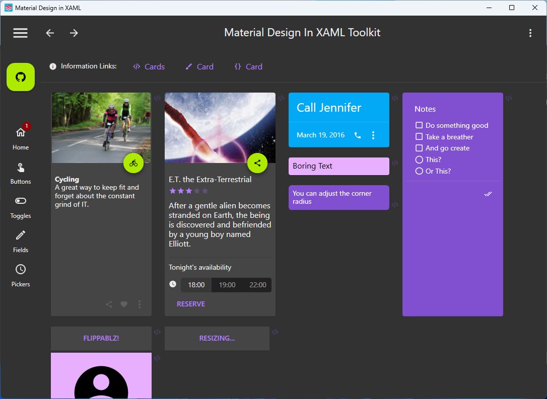 MaterialDesignInXamlToolkit screenshot 2