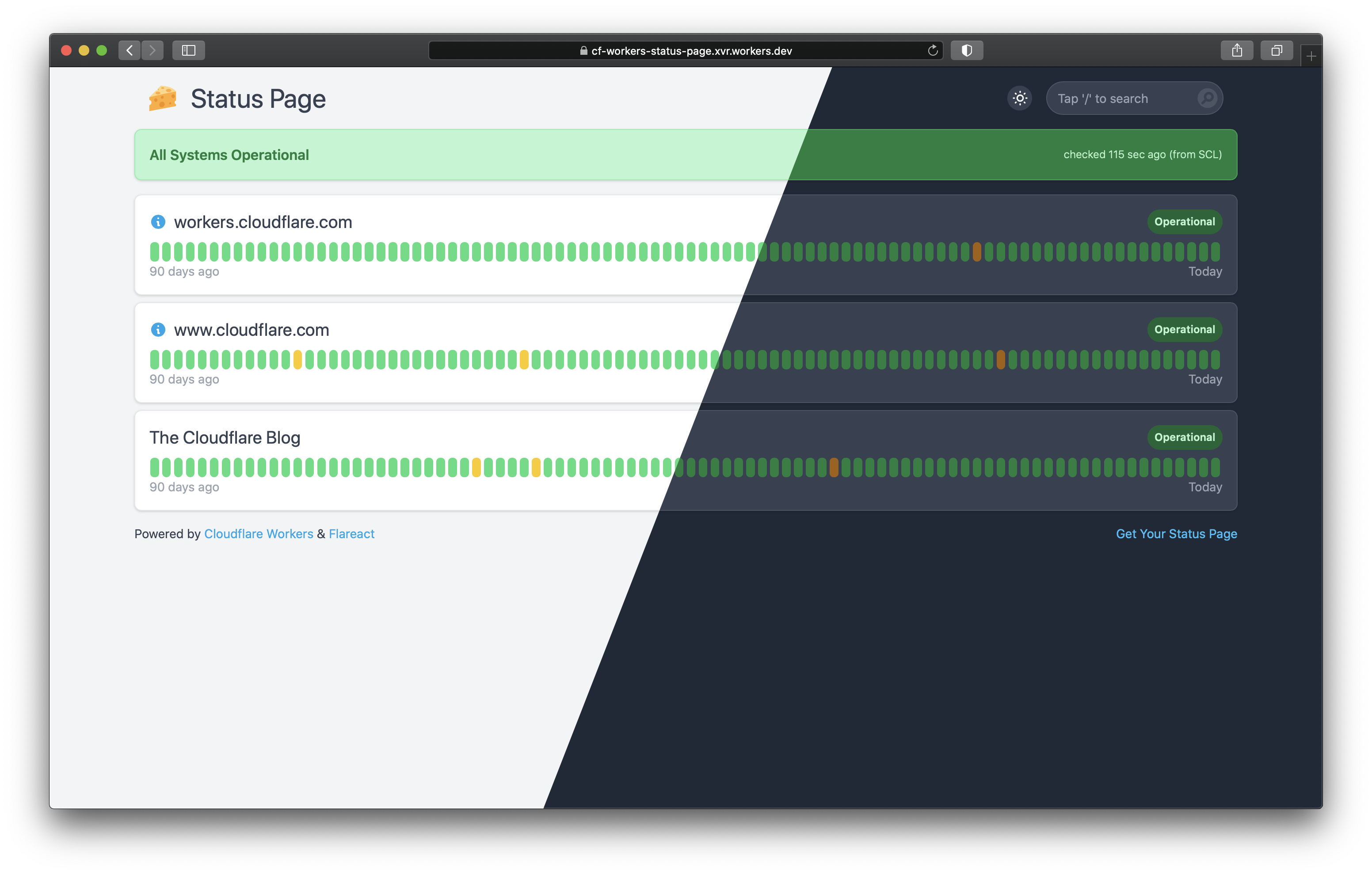 cf-workers-status-page screenshot 1
