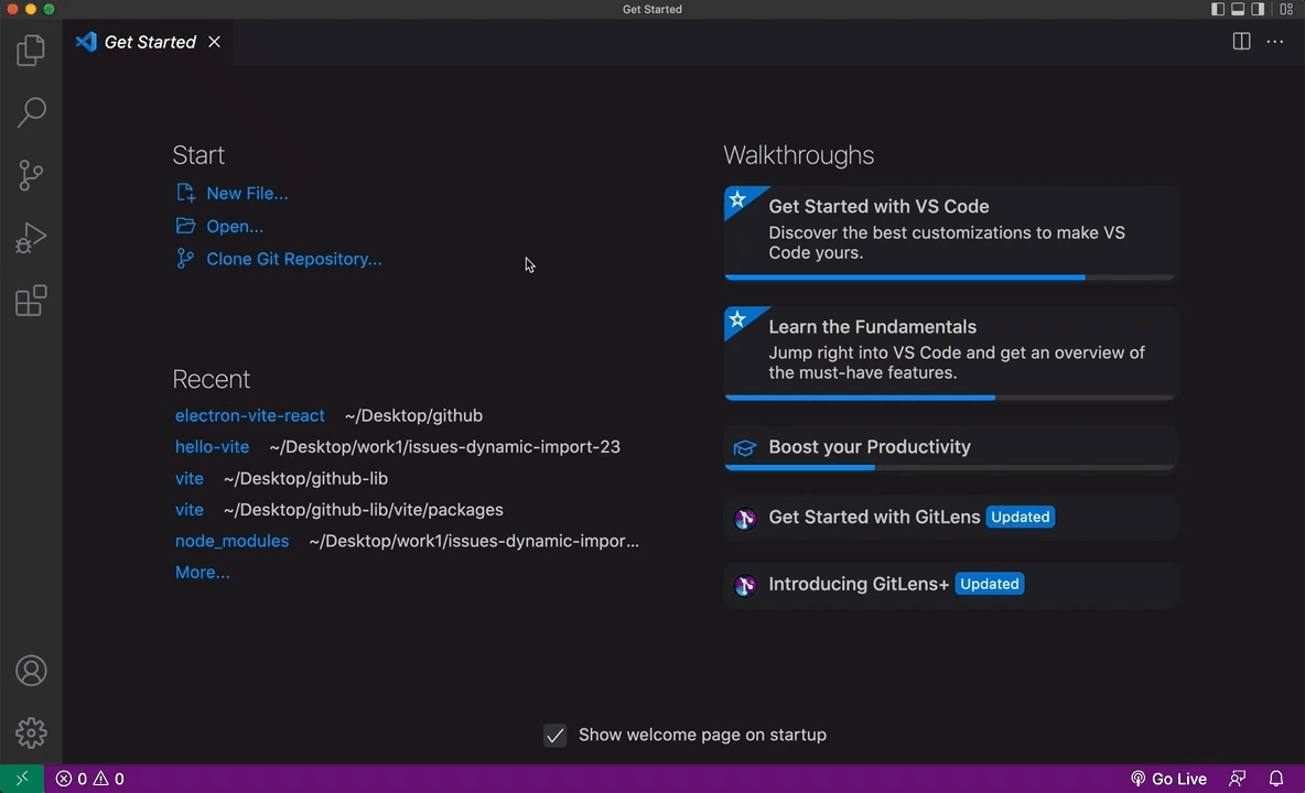electron-vite-vue screenshot 1