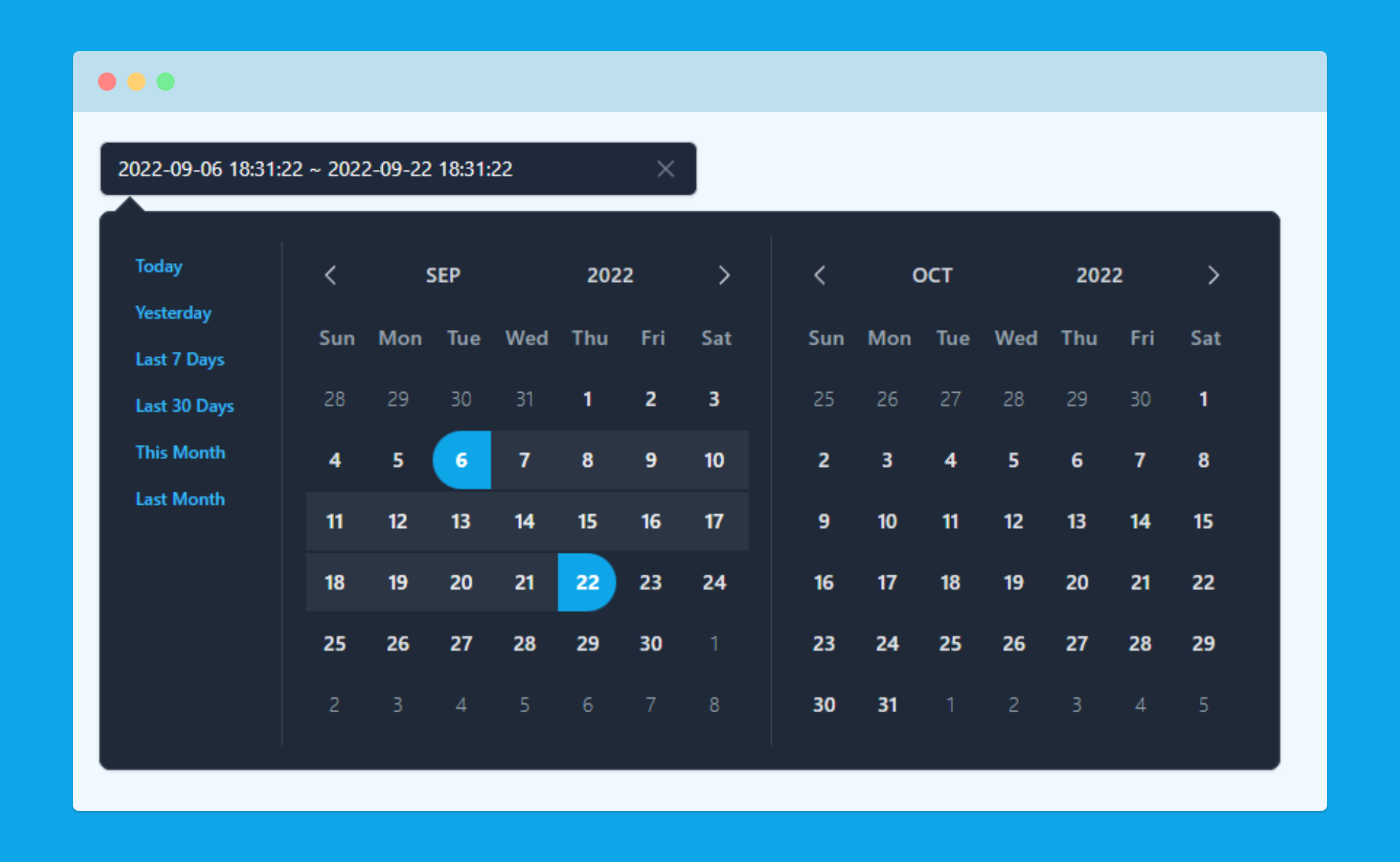 vue-tailwind-datepicker screenshot 2