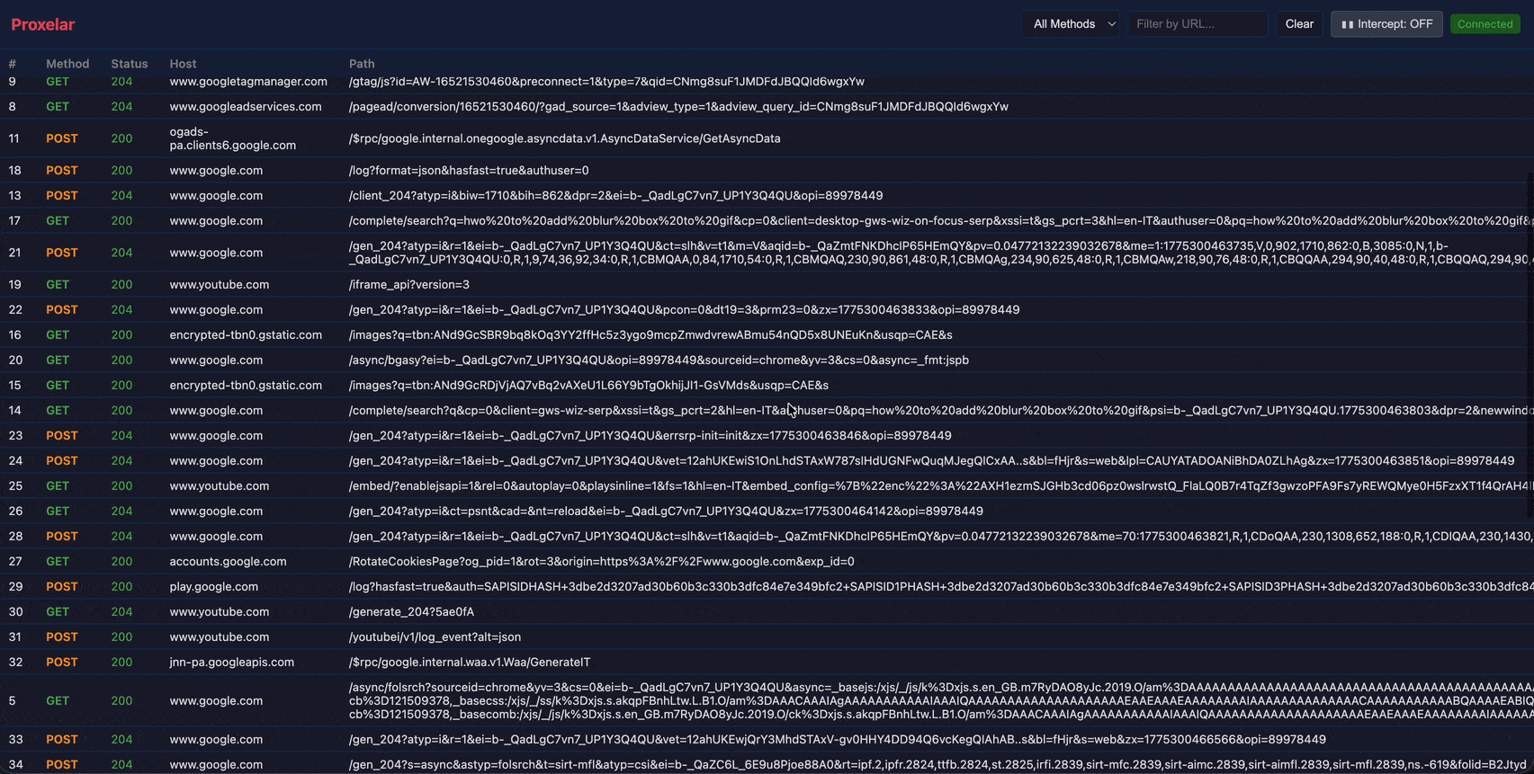 proxelar screenshot 2