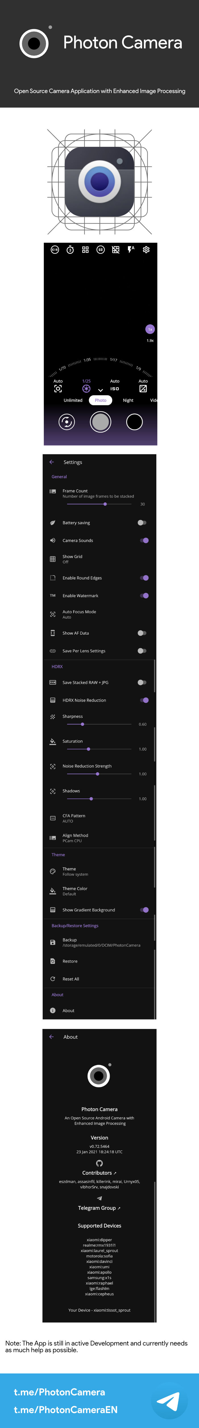 PhotonCamera screenshot 2