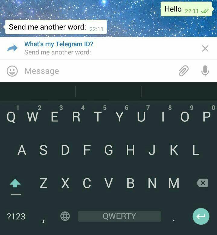 pyTelegramBotAPI screenshot 2
