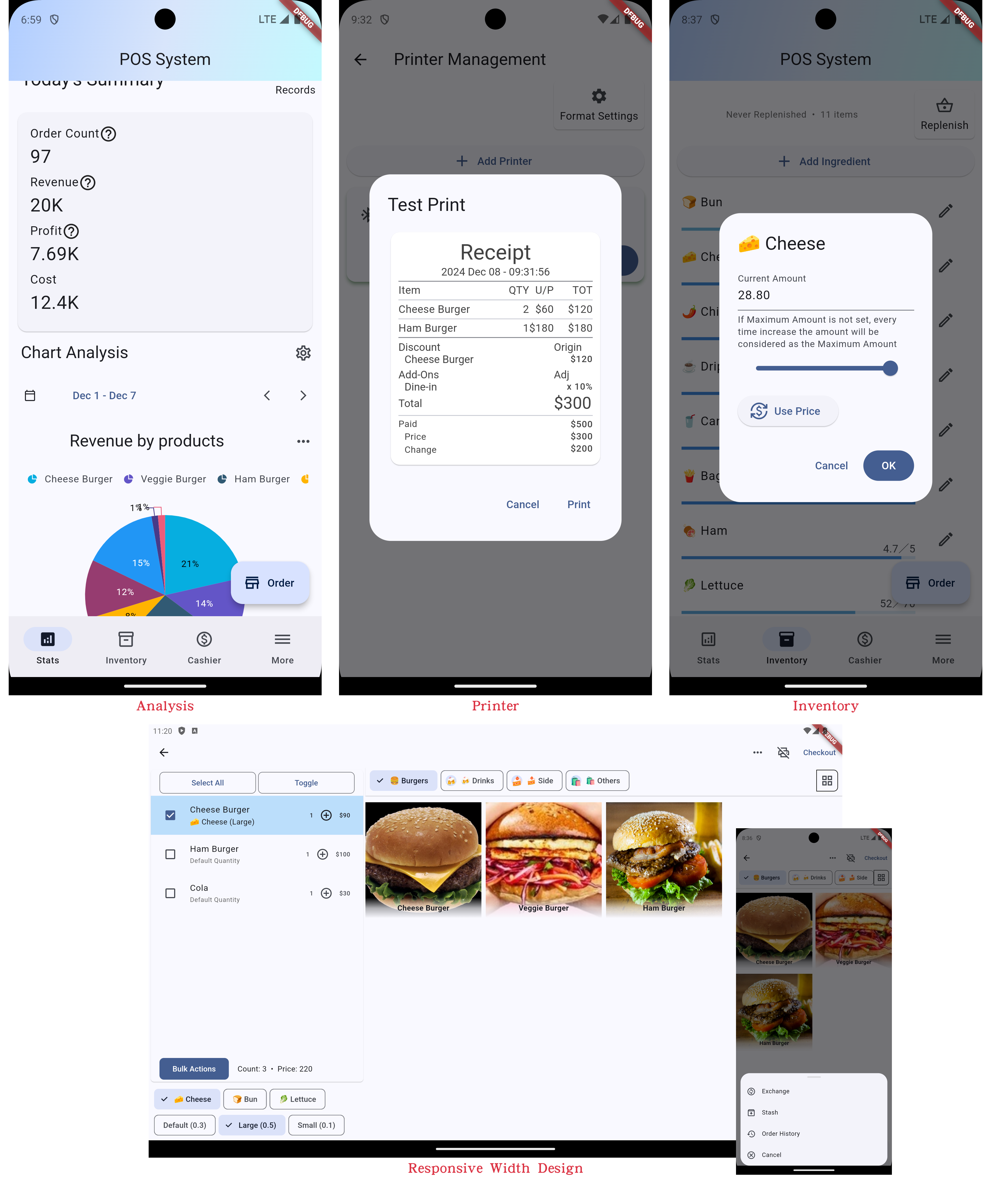 flutter-pos-system screenshot 1