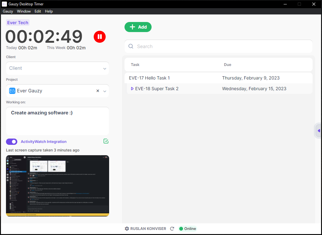 ever-gauzy screenshot 2