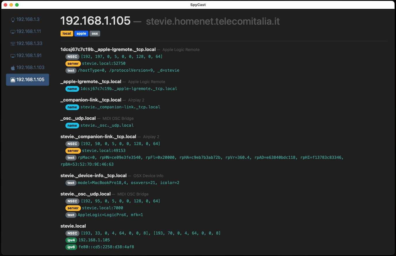 spycast screenshot 1