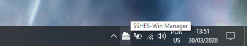 sshfs-win-manager screenshot 4