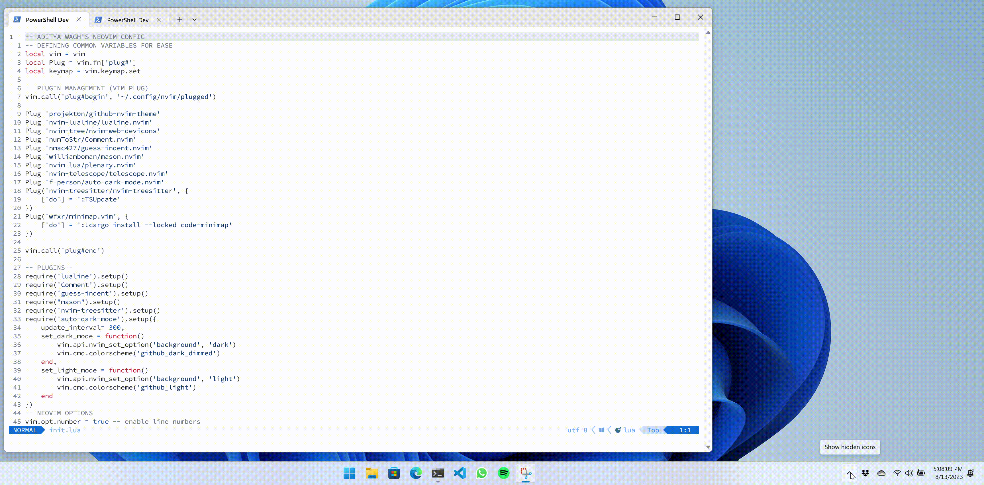 auto-dark-mode.nvim screenshot 3