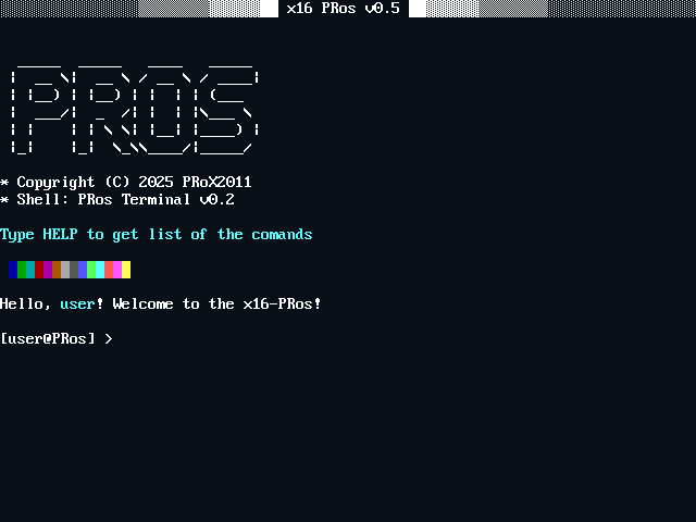 x16-PRos screenshot 2