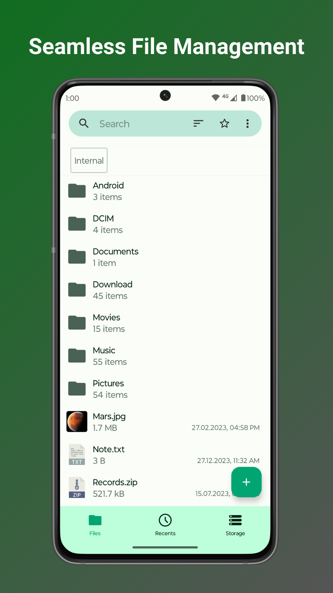 File-Manager screenshot 2