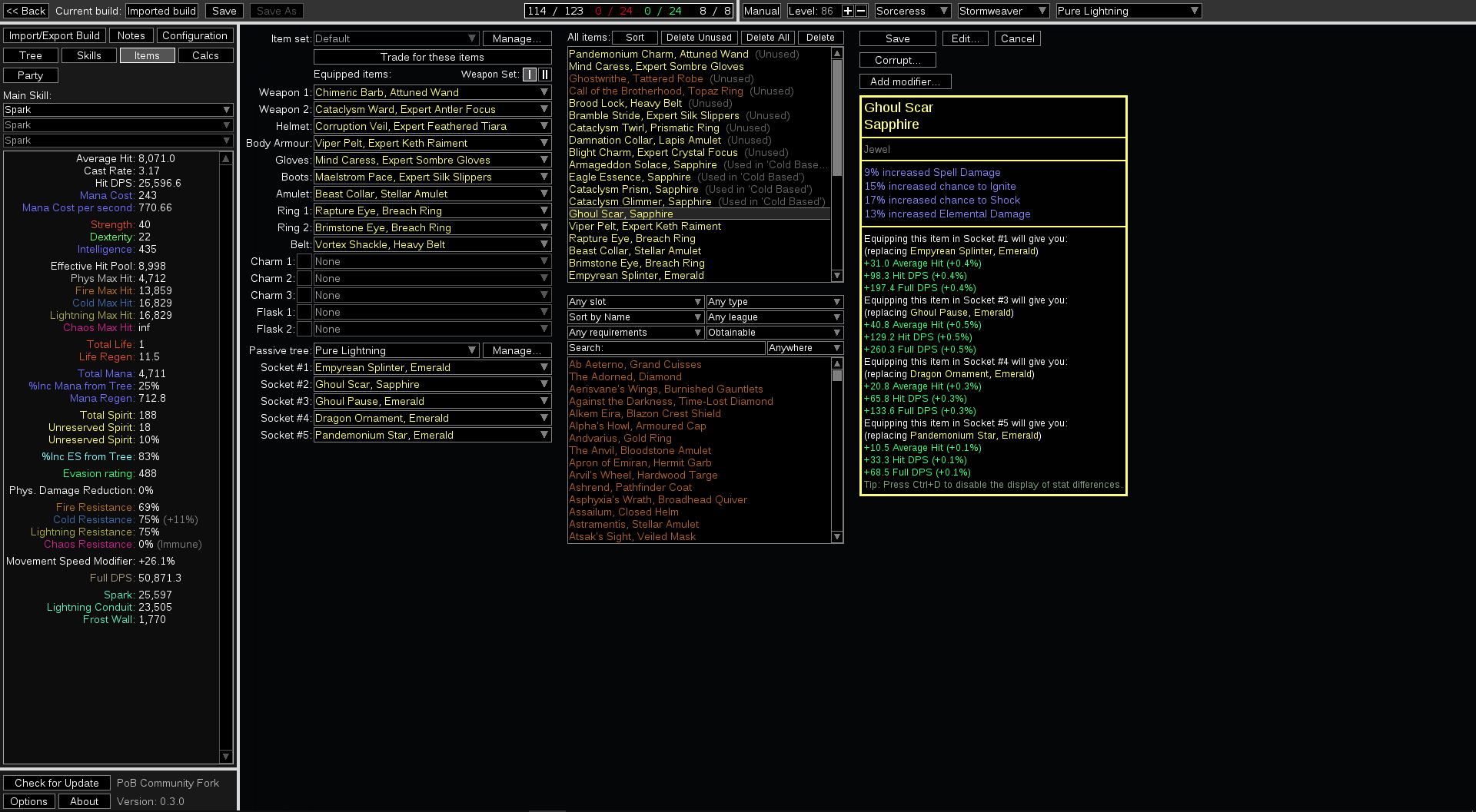 PathOfBuilding-PoE2 screenshot 2